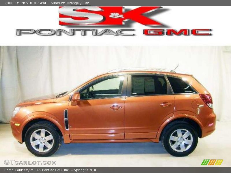 Sunburst Orange / Tan 2008 Saturn VUE XR AWD