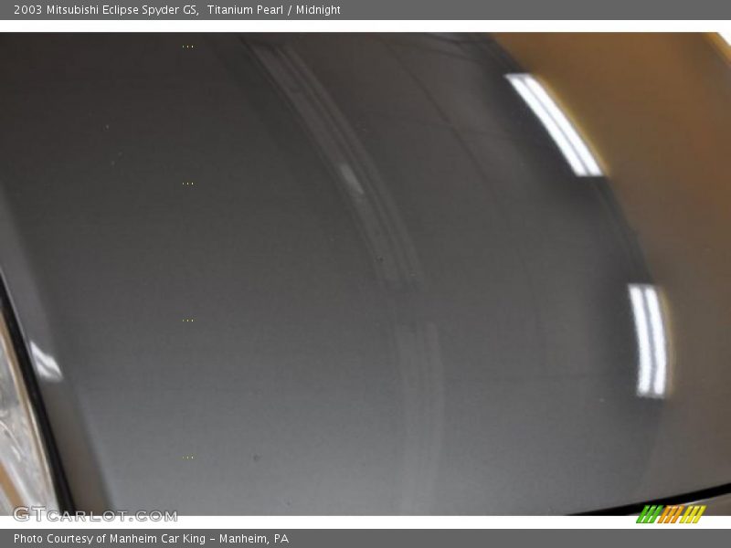 Titanium Pearl / Midnight 2003 Mitsubishi Eclipse Spyder GS