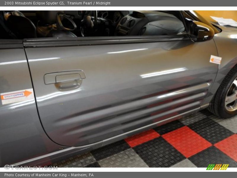 Titanium Pearl / Midnight 2003 Mitsubishi Eclipse Spyder GS