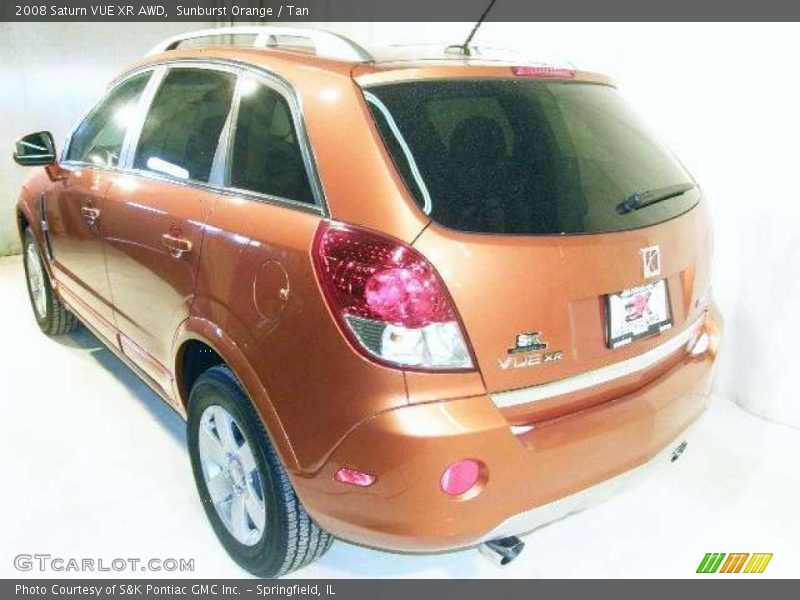 Sunburst Orange / Tan 2008 Saturn VUE XR AWD