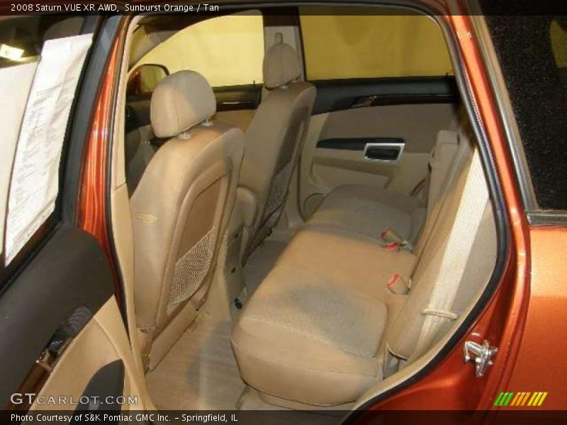Sunburst Orange / Tan 2008 Saturn VUE XR AWD