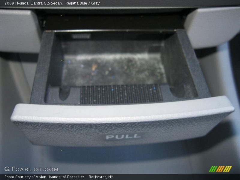Regatta Blue / Gray 2009 Hyundai Elantra GLS Sedan