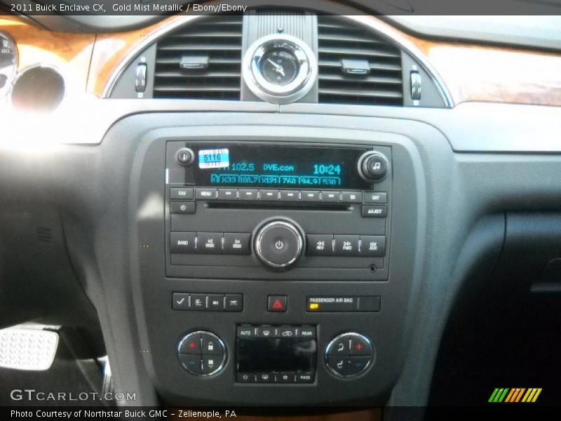 Controls of 2011 Enclave CX