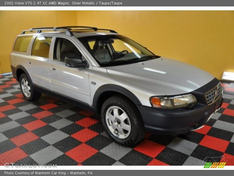 Silver Metallic / Taupe/Taupe 2002 Volvo V70 2.4T XC AWD Wagon