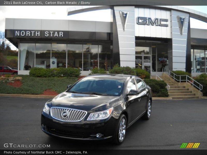 Carbon Black Metallic / Ebony 2011 Buick LaCrosse CXL