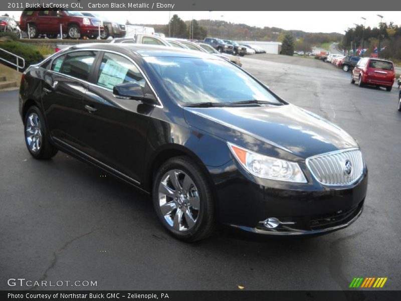 Carbon Black Metallic / Ebony 2011 Buick LaCrosse CXL