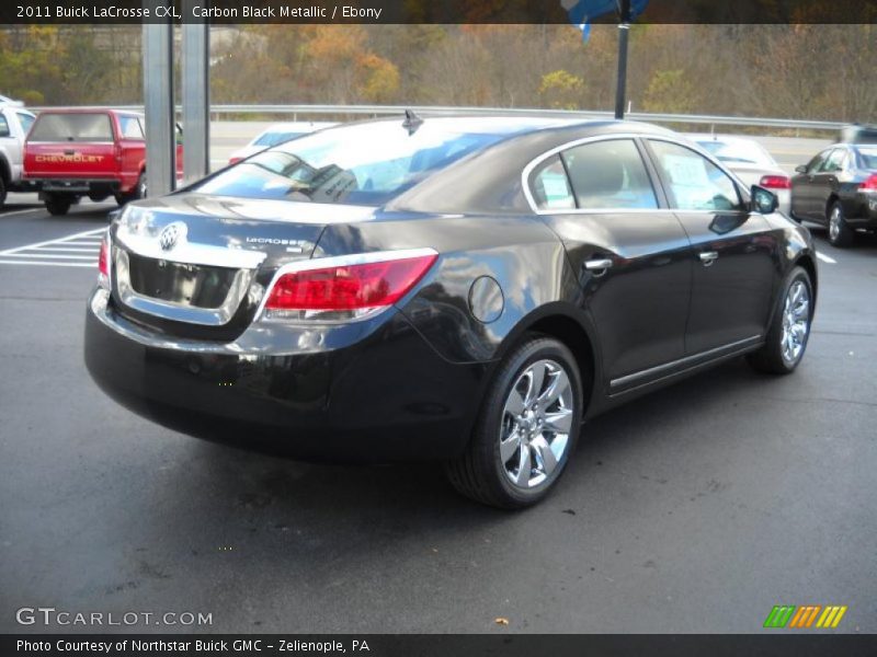 Carbon Black Metallic / Ebony 2011 Buick LaCrosse CXL