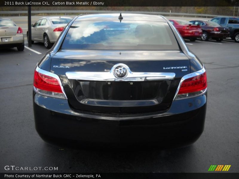 Carbon Black Metallic / Ebony 2011 Buick LaCrosse CXL