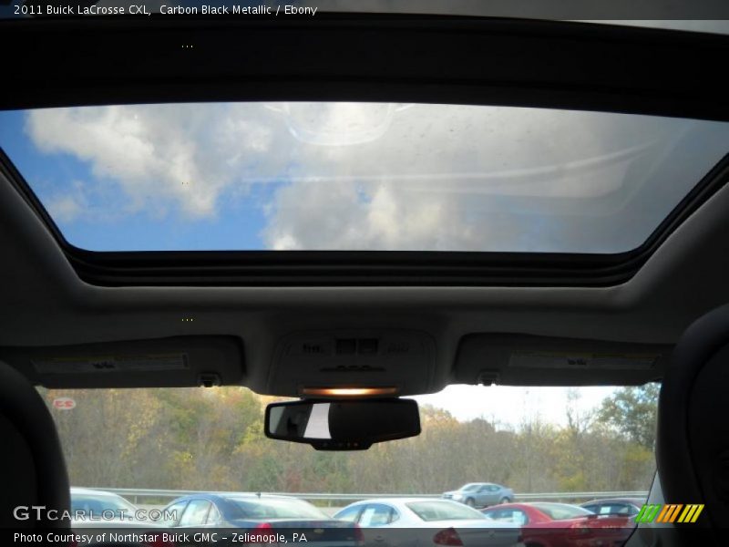 Carbon Black Metallic / Ebony 2011 Buick LaCrosse CXL