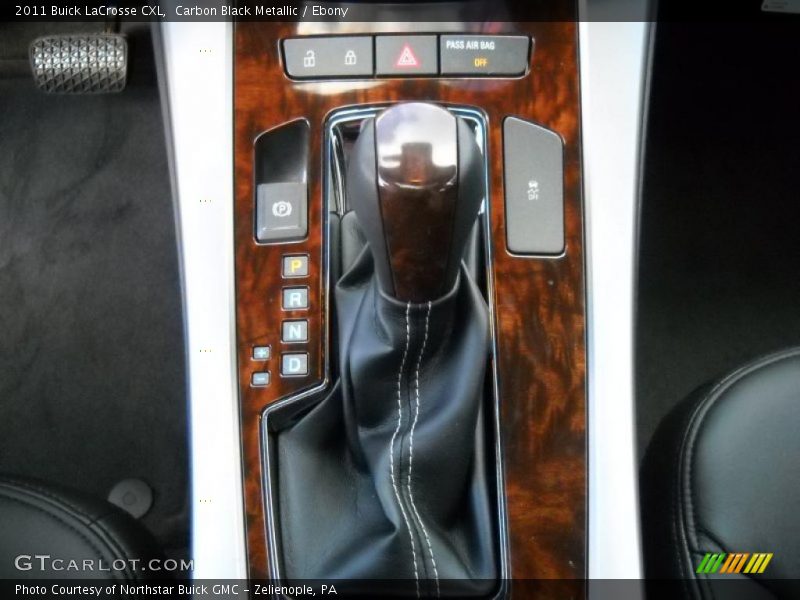 Carbon Black Metallic / Ebony 2011 Buick LaCrosse CXL