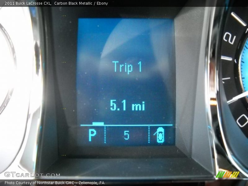 Carbon Black Metallic / Ebony 2011 Buick LaCrosse CXL