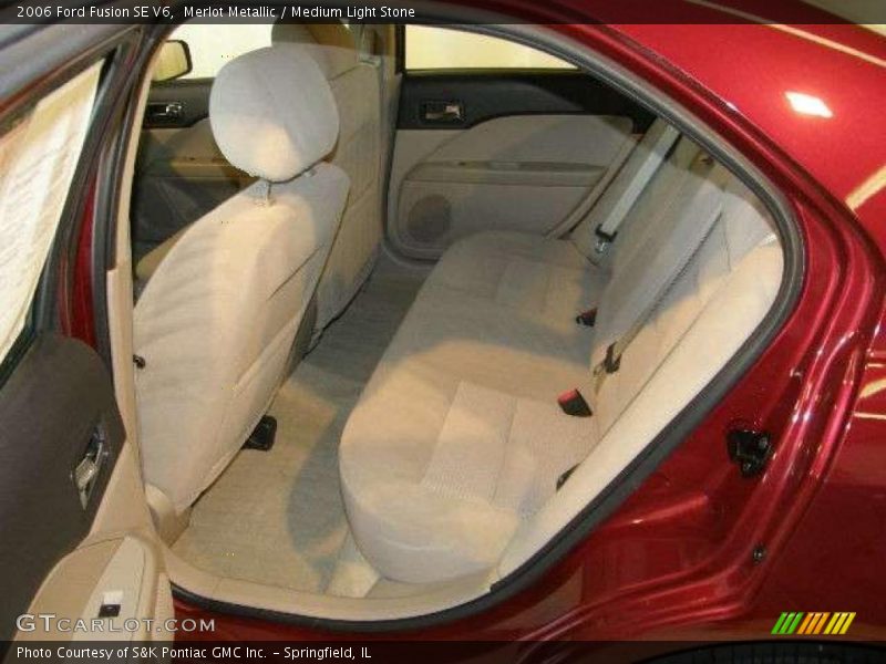 Merlot Metallic / Medium Light Stone 2006 Ford Fusion SE V6