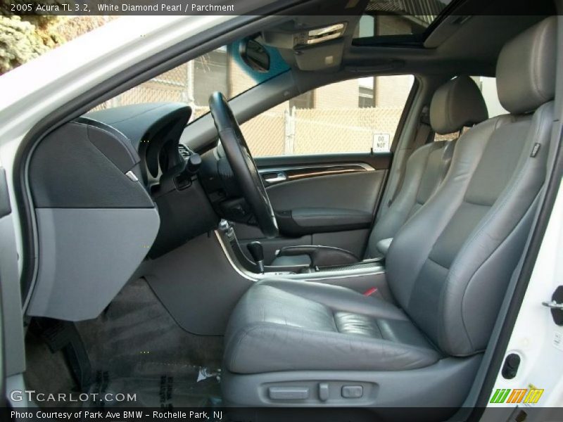 White Diamond Pearl / Parchment 2005 Acura TL 3.2