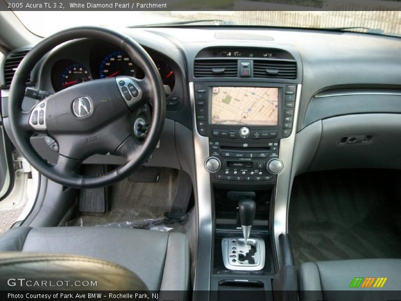 White Diamond Pearl / Parchment 2005 Acura TL 3.2