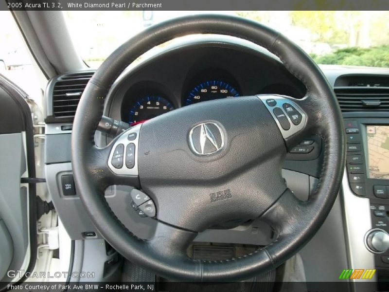 White Diamond Pearl / Parchment 2005 Acura TL 3.2