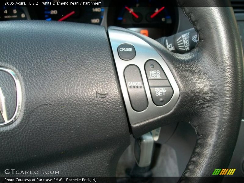 White Diamond Pearl / Parchment 2005 Acura TL 3.2