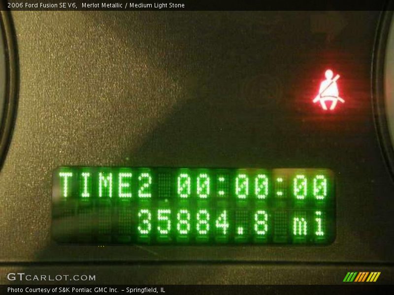 Merlot Metallic / Medium Light Stone 2006 Ford Fusion SE V6