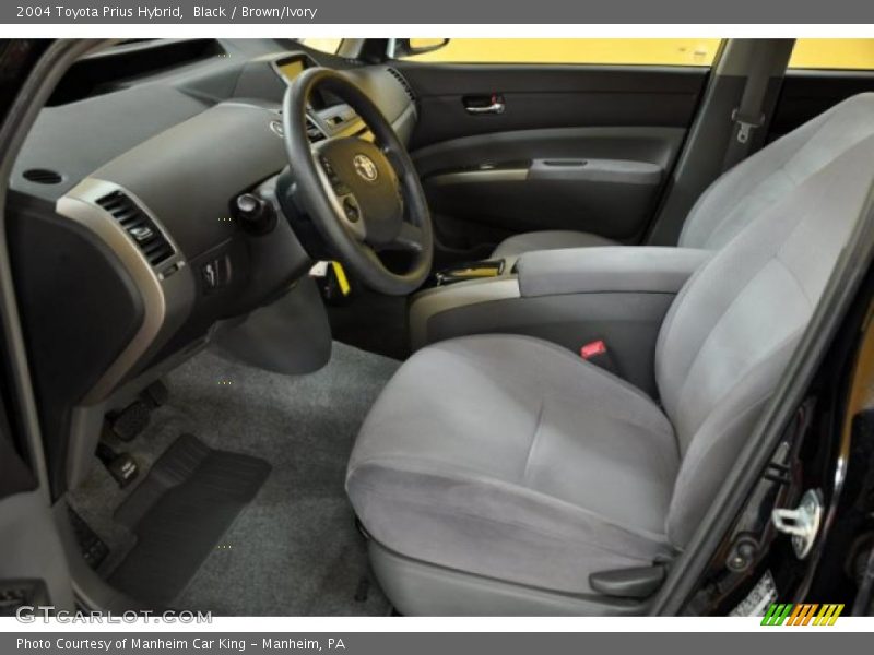 Black / Brown/Ivory 2004 Toyota Prius Hybrid