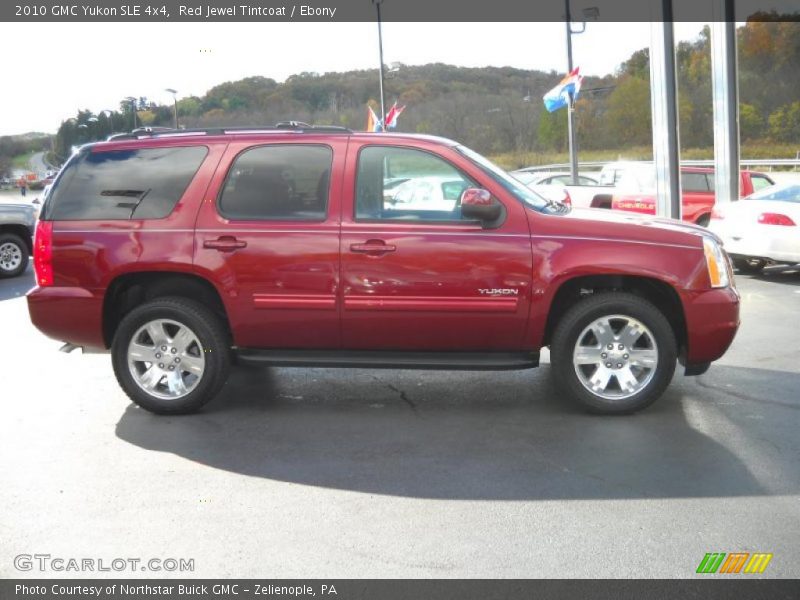 Red Jewel Tintcoat / Ebony 2010 GMC Yukon SLE 4x4