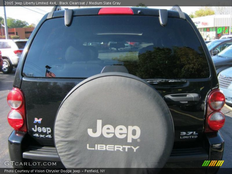 Black Clearcoat / Medium Slate Gray 2005 Jeep Liberty Limited 4x4