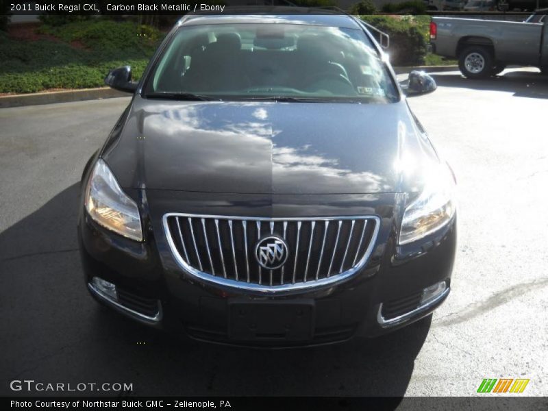 Carbon Black Metallic / Ebony 2011 Buick Regal CXL