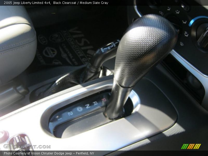 Black Clearcoat / Medium Slate Gray 2005 Jeep Liberty Limited 4x4