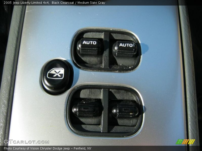Black Clearcoat / Medium Slate Gray 2005 Jeep Liberty Limited 4x4
