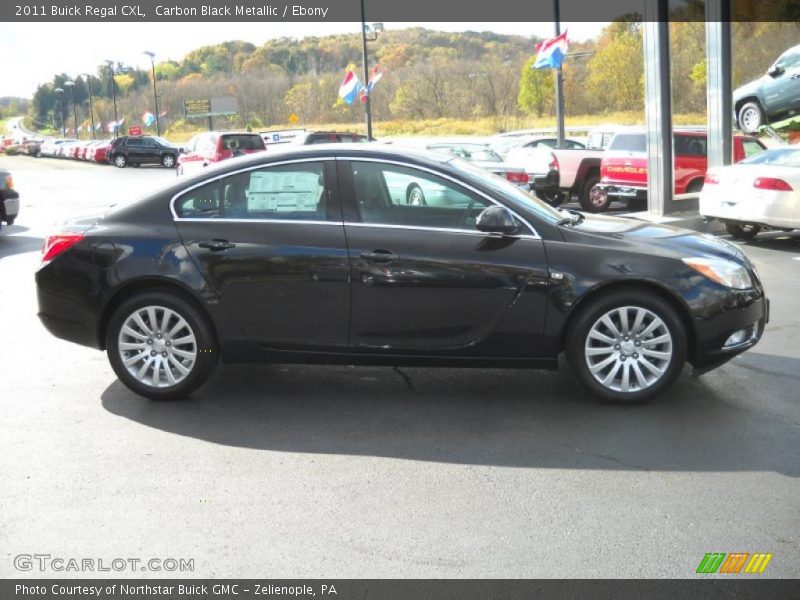 Carbon Black Metallic / Ebony 2011 Buick Regal CXL