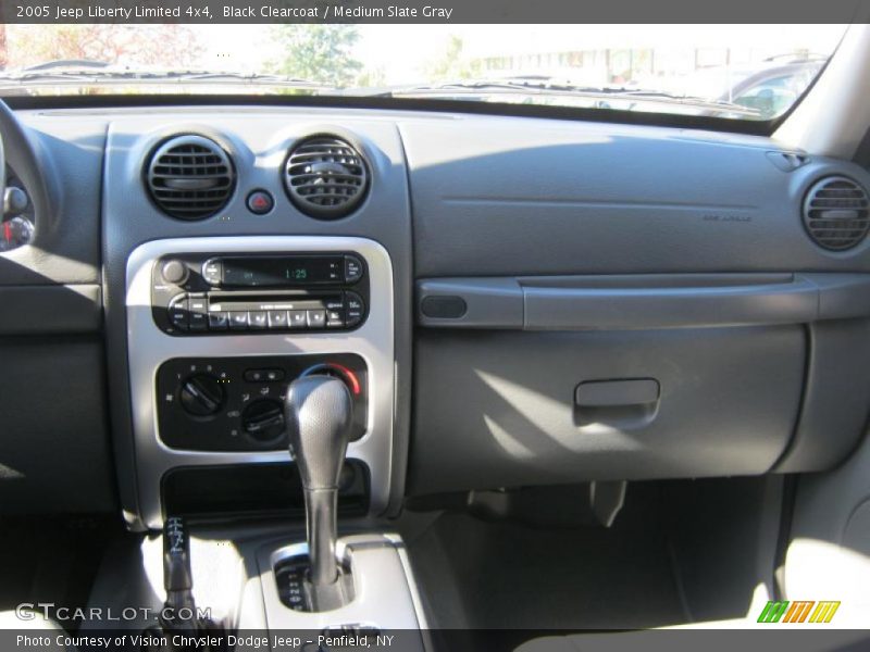 Black Clearcoat / Medium Slate Gray 2005 Jeep Liberty Limited 4x4