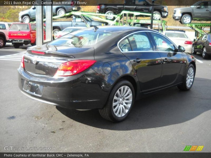 Carbon Black Metallic / Ebony 2011 Buick Regal CXL