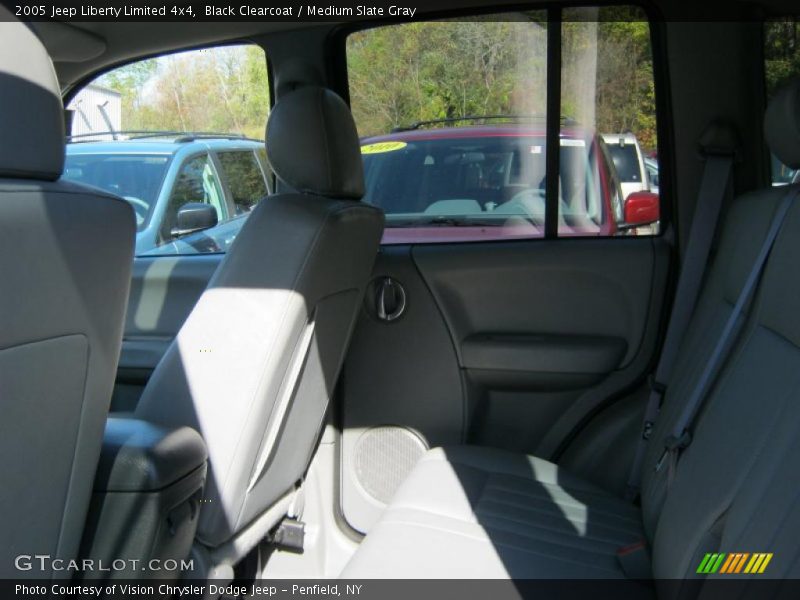 Black Clearcoat / Medium Slate Gray 2005 Jeep Liberty Limited 4x4