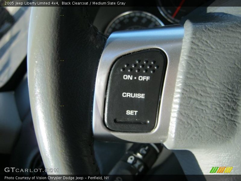Black Clearcoat / Medium Slate Gray 2005 Jeep Liberty Limited 4x4