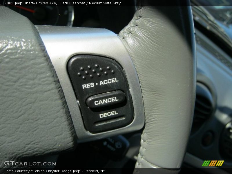 Black Clearcoat / Medium Slate Gray 2005 Jeep Liberty Limited 4x4
