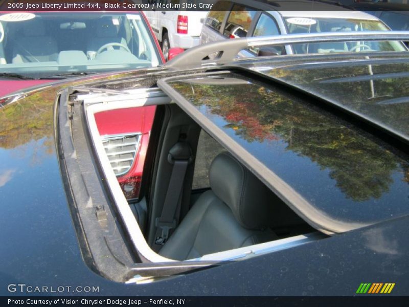 Black Clearcoat / Medium Slate Gray 2005 Jeep Liberty Limited 4x4