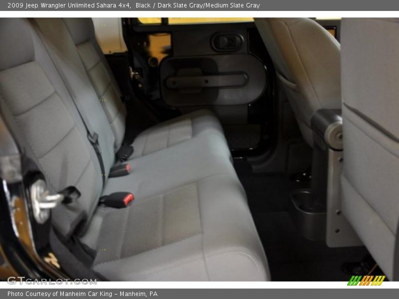 Black / Dark Slate Gray/Medium Slate Gray 2009 Jeep Wrangler Unlimited Sahara 4x4