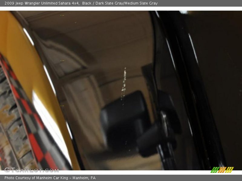 Black / Dark Slate Gray/Medium Slate Gray 2009 Jeep Wrangler Unlimited Sahara 4x4