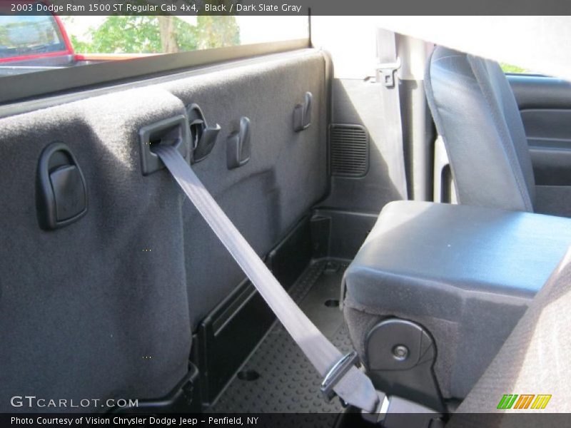 Black / Dark Slate Gray 2003 Dodge Ram 1500 ST Regular Cab 4x4