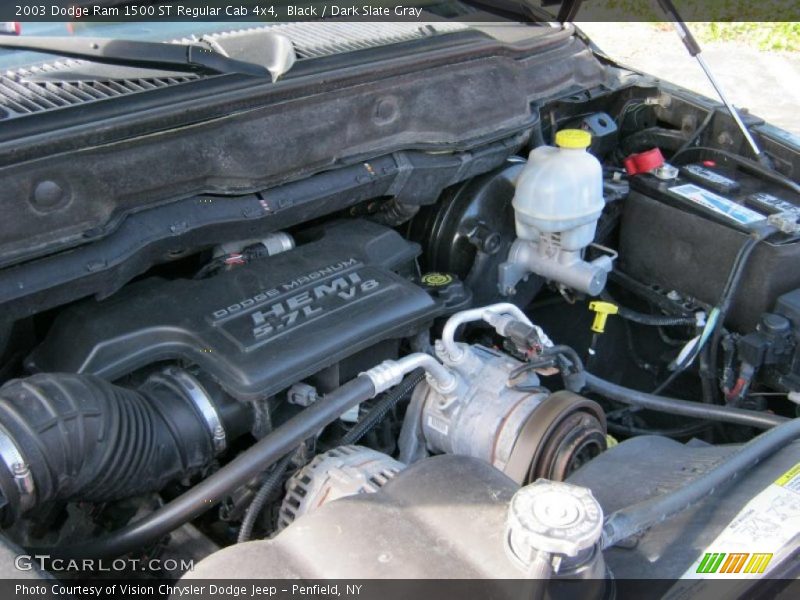  2003 Ram 1500 ST Regular Cab 4x4 Engine - 5.7 Liter HEMI OHV 16-Valve V8
