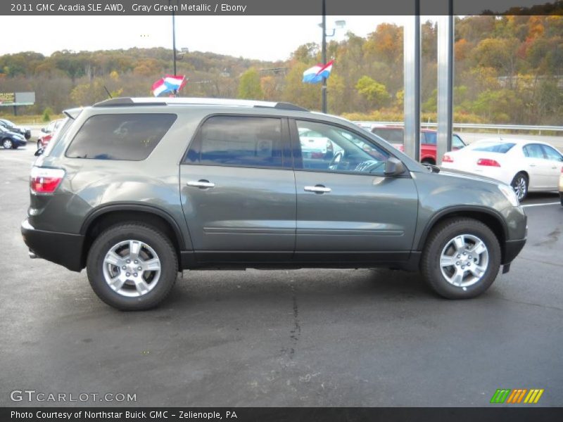  2011 Acadia SLE AWD Gray Green Metallic