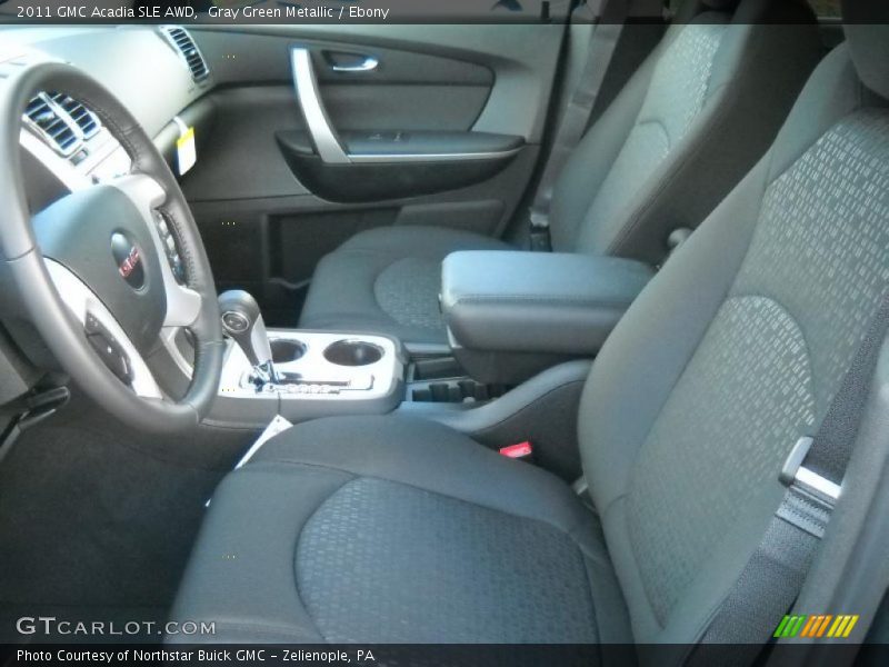  2011 Acadia SLE AWD Ebony Interior