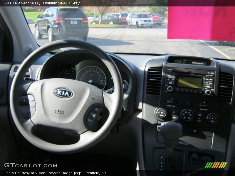 Titanium Silver / Gray 2010 Kia Sedona LX
