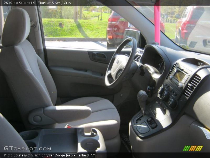 Titanium Silver / Gray 2010 Kia Sedona LX