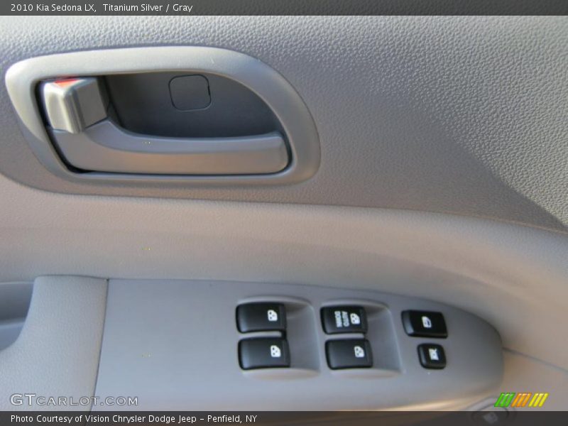 Titanium Silver / Gray 2010 Kia Sedona LX