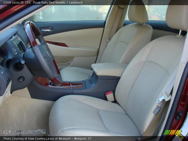  2008 ES 350 Cashmere Interior