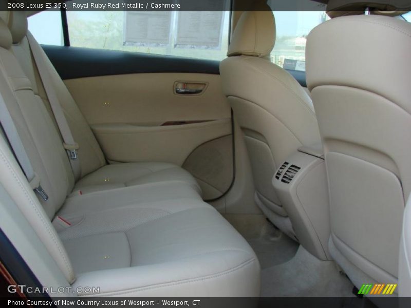  2008 ES 350 Cashmere Interior