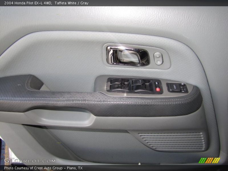 Taffeta White / Gray 2004 Honda Pilot EX-L 4WD