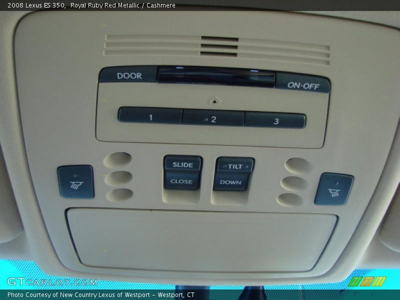 Royal Ruby Red Metallic / Cashmere 2008 Lexus ES 350