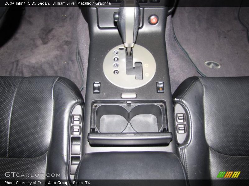 Brilliant Silver Metallic / Graphite 2004 Infiniti G 35 Sedan