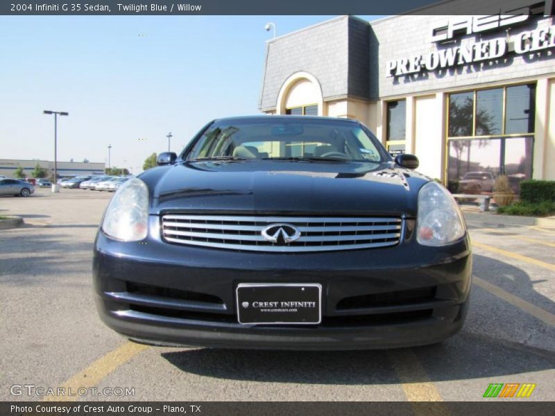 Twilight Blue / Willow 2004 Infiniti G 35 Sedan