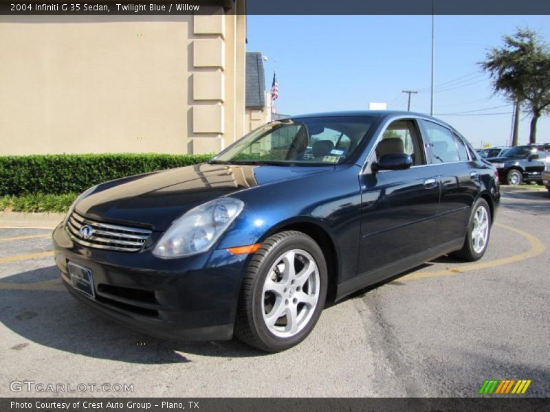 Twilight Blue / Willow 2004 Infiniti G 35 Sedan